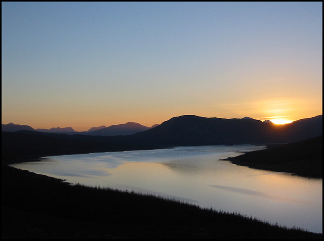 Scottish sunset