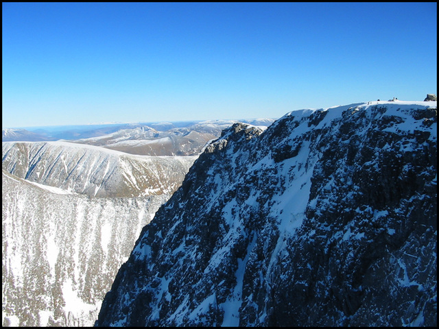 towards the summit