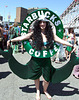 Starbucks Mermaid at the Coney Island Mermaid Parade, June 2007