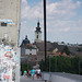 Sremska Mitrovica vue depuis le pont.