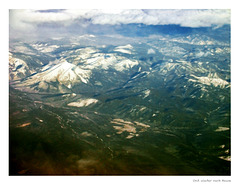 Flying over Sachalin