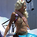 Clam Shell Mermaid at the Coney Island Mermaid Parade, June 2007