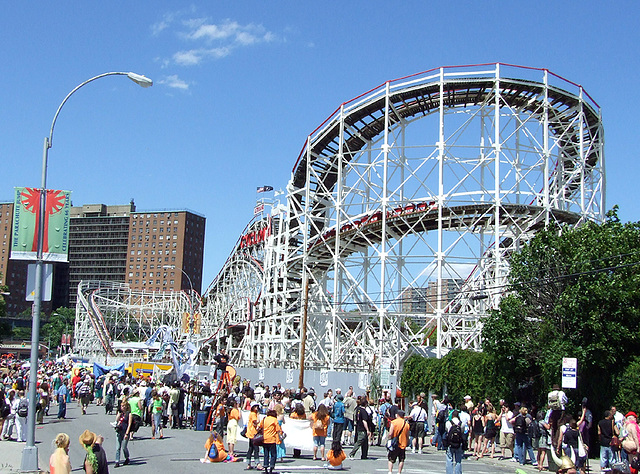The Cyclone Roller Coaster, June 2007
