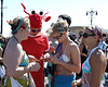 Mermaids on the Boardwalk at the Coney Island Mermaid Parade, June 2007