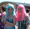 Mermaids on the Boardwalk at the Coney Island Mermaid Parade, June 2007