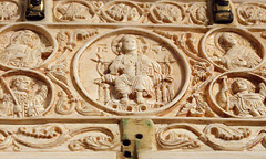 Detail of the Cover of an Ivory Casket in the Metropolitan Museum of Art, August 2007