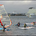 wind surfers