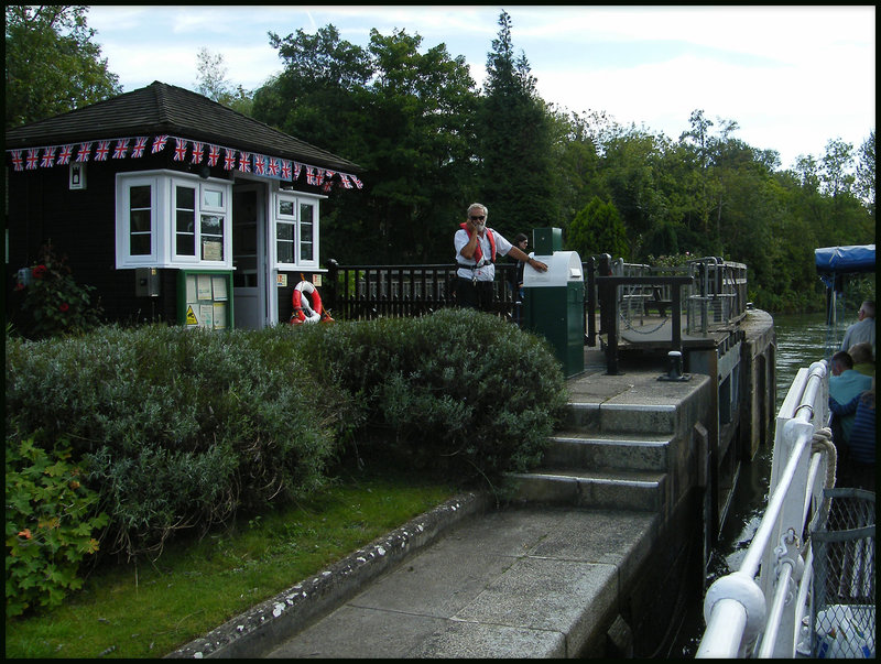 lock-keeper at Iffley