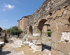 9th Century Medieval House in the Forum of Nerva, July 2012