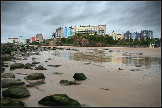 Tenby in reflective mood