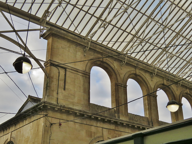 glass arcade, st.nicholas market, bristol