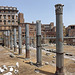 Remains of the Columns from the Basilica Ulpia in the Forum of Trajan in Rome, July 2012