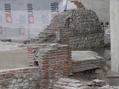 Sirmium, palais impérial : l'appareil des murs
