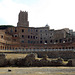 The Hemicycle of the Markets of Trajan from the Forum of Trajan, July 2012