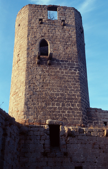 Une tour du Château d'Andlau