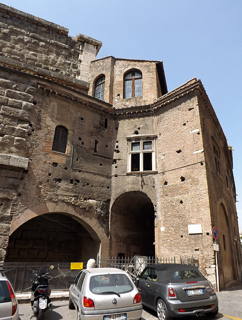 The Markets of Trajan in Rome, July 2012