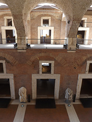 The "Aula" in the Markets of Trajan, July 2012