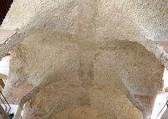 The Vaulting (Groin Vault) of the "Aula" in the Markets of Trajan, July 2012