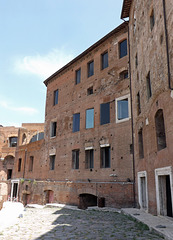 Detail of the Hemicycle of the Markets of Trajan, July 2012