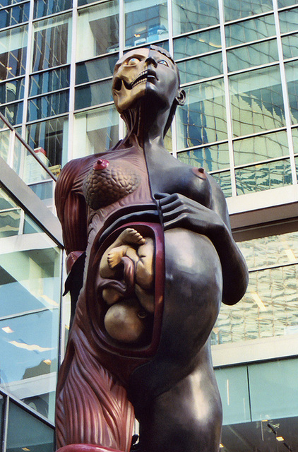 The Virgin Mother by Damien Hirst, Aug. 2006