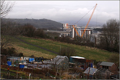 View from the allotment