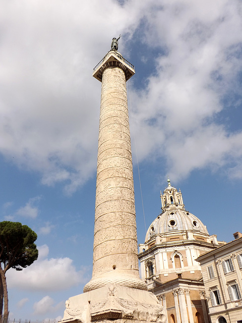 The Column of Trajan in Rome, July 2012