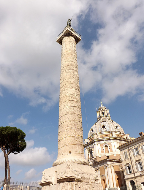 The Column of Trajan in Rome, July 2012