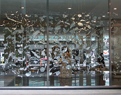 Aluminum Foil Sculpture by Tom Friedman at the Lever House Gallery, June 2007