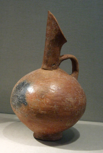 Spouted Jug With a Mottled Surface in the Metropolitan Museum of Art, August 2008