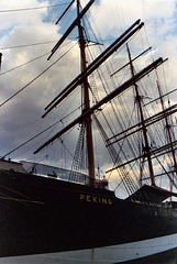 The Tall Ship Peking at the South Street Seaport, July 2006