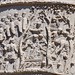 Detail of a Scene of Cutting Down Trees on the Column of Trajan in Rome, July 2012