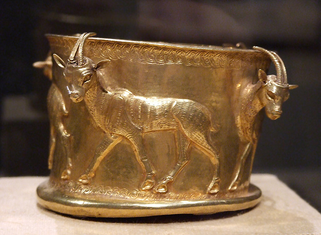 Cup with a Frieze of Gazelles in the Metropolitan Museum of Art, February 2008