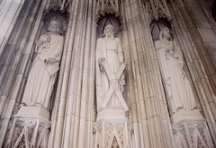 St. Thomas Episcopal Church Portal Sculptures, June 2006