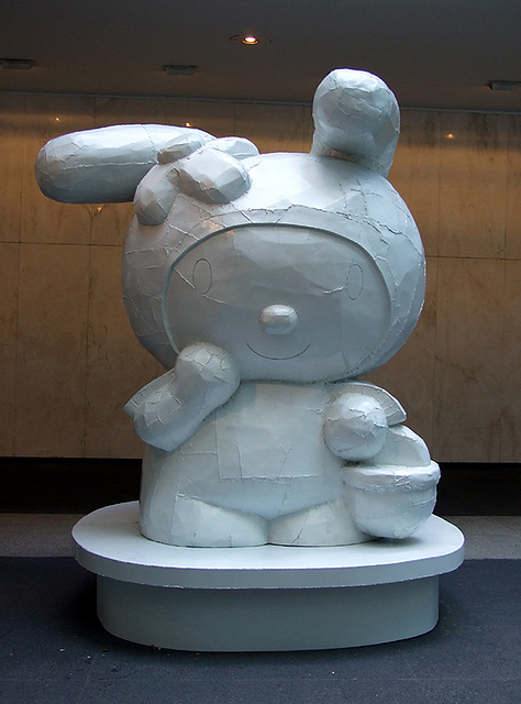 My Melody Sculpture by Tom Sachs at Lever House, May 2008