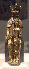 Virgin & Child Sculpture in the Metropolitan Museum of Art, Oct. 2007