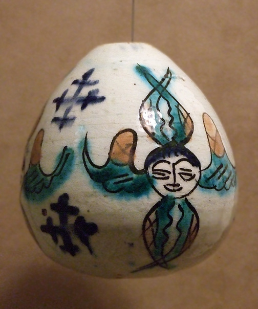 Ceramic Egg in the Metropolitan Museum of Art, March 2009