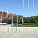 Fountain in front of the Brooklyn Museum, August 2007