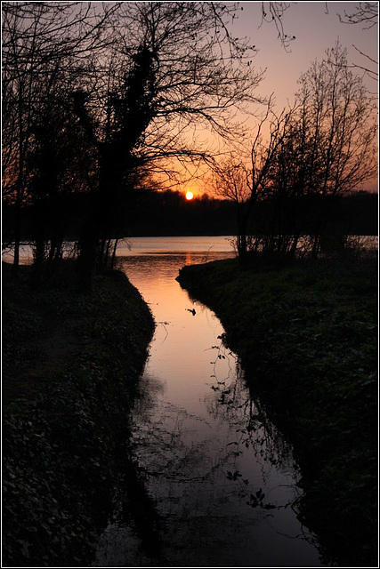 Cosmeston dusk