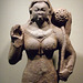 Detail of a Standing Female Deity in the Brooklyn Museum, March 2010