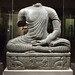 Seated Buddha Torso in the Brooklyn Museum, March 2010