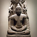 Buddha Meditating under the Bodhi Tree in the Brooklyn Museum, March 2010