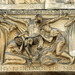 Detail of the Crucifixion on the Main Portal of St. Bart's, May 2011