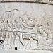Detail of a Parade Scene on the Column of Trajan in Rome, July 2012