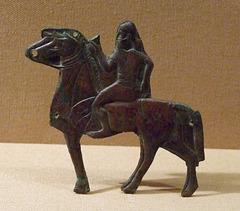 Plaque of Horse and Rider in the Metropolitan Museum of Art, May 2011
