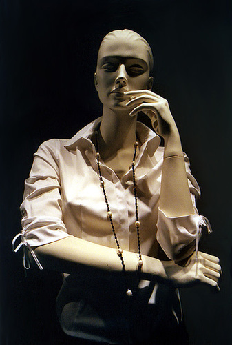 Mannequin in the Window of an Ann Taylor Store in Midtown, Sept. 2006