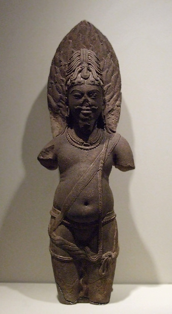 Agni, the Hindu God of Fire in the Brooklyn Museum, March 2010