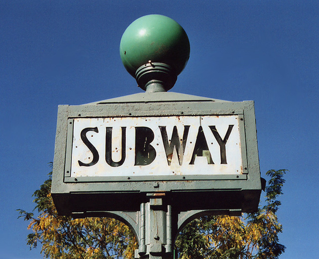 190th St. Subway Sign, Oct. 2006