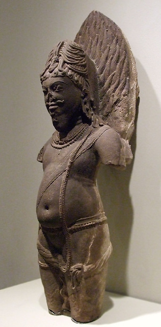 Agni, the Hindu God of Fire in the Brooklyn Museum, March 2010