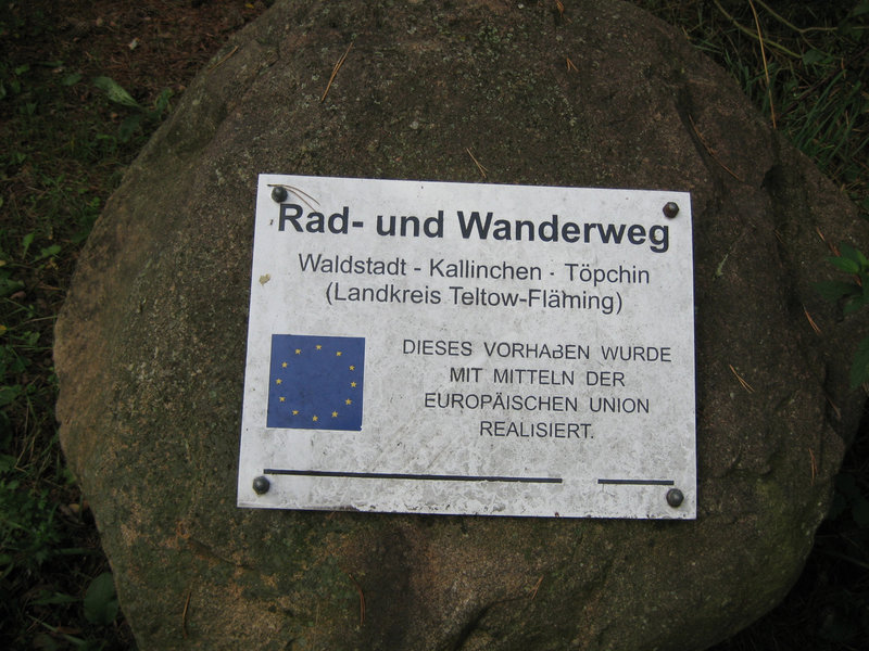 Rad- und Wanderweg von Kallinchen nach Wünsdorf
