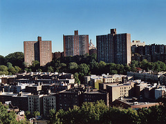 View of Washington Heights from Fort Tryon Park , Oct. 2006